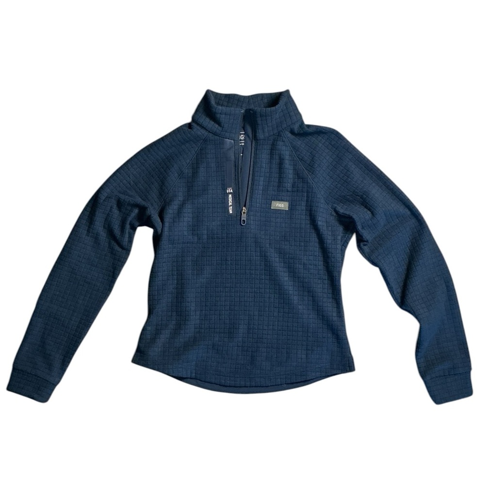 FIGS Team USA Medical Team Milano Cortina Quarter Zip Pullover NWOT Size S